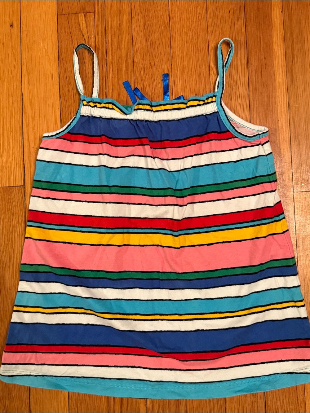 Hanna Andersson striped girls top size 130